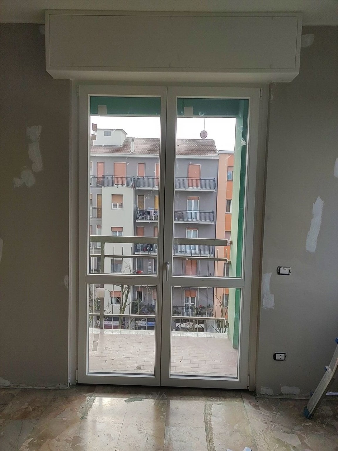 Portafinestra installata